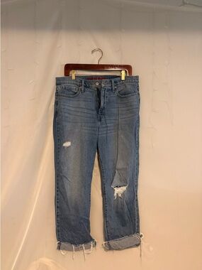 Lucky Brand Zoe High Rise Straight Jeans
